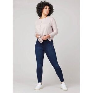 Spanx Jeggings Jean-ish Ankle Leggings in Twilight Rise